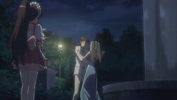 Mio and Keima Dancing