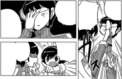 Getting on Ayumi's nerves