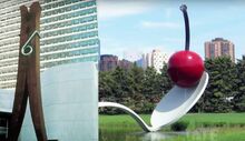 Pop art statues
