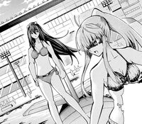 Sanae approaches Kazane
