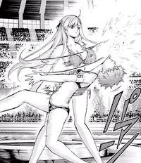 Sumire fights Nae