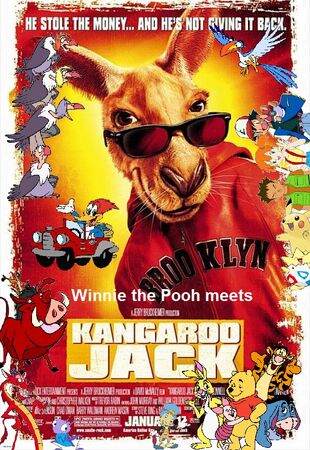 Winnie the Pooh meets Kangaroo Jack Poster