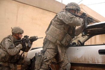 Mosul firefight