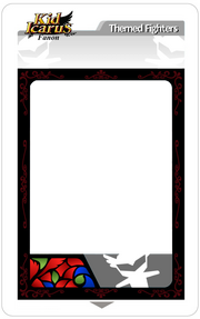 AR Card Template Fighter