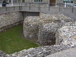 Hampshire winchester-ruinsofcastlefoundations2