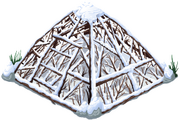 Snow cage last