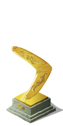 Boomerang statue premium last