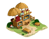Pretzel stand market