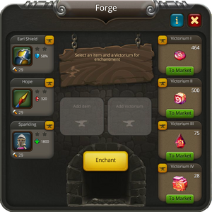 Forge enchanting