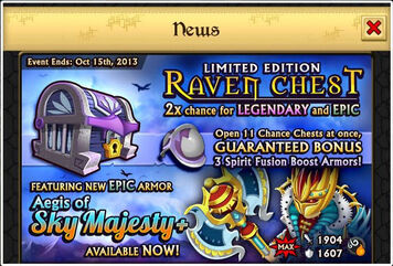 Raven chest