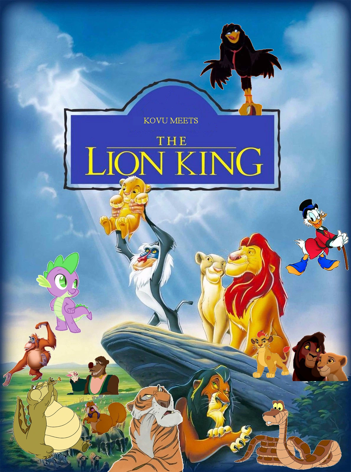 Kovu Meets The Lion King  Kovu and His Team Wikia 