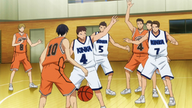 Shutoku High vs Kinka High anime