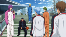 Kuroko reunites with his former teammates.png
