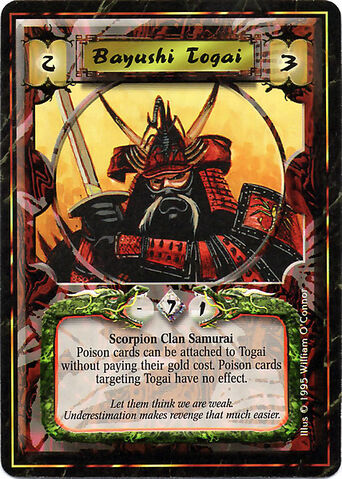 File:Bayushi Togai-card2.jpg