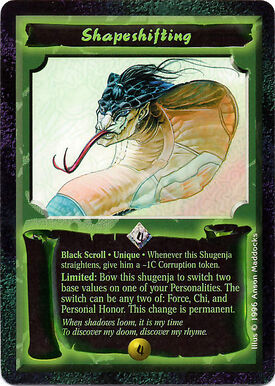 Shapeshifting-card