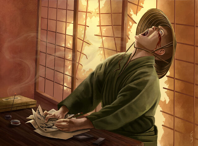 File:Enomoto writing the Prophecy of Darkness.jpg