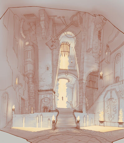 Altdorf - Warhammer Online Interior Colegio Brillante por Jonathan Kirtz.jpg