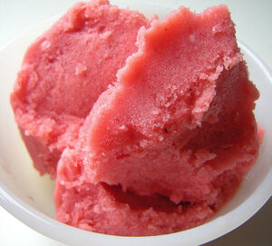 Strawberry Sherbet