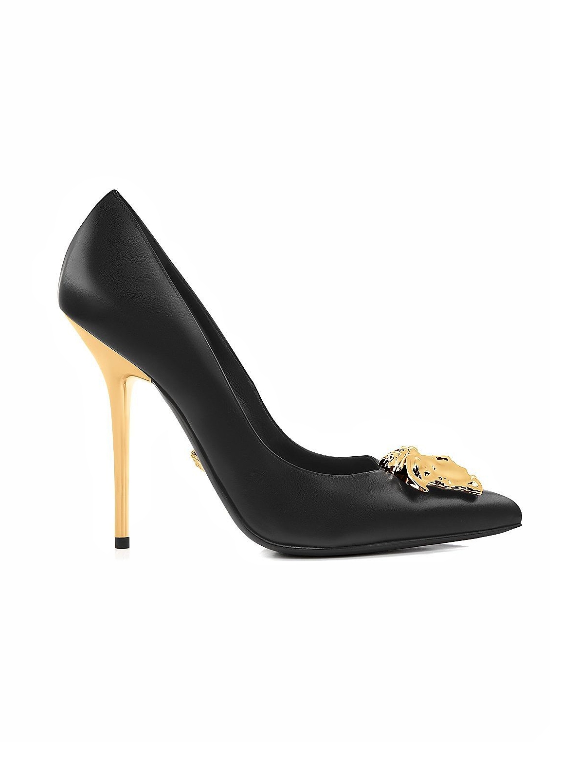 versace medusa satin platform pumps