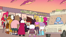 Power battle crowd