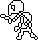 Dot skeleton 8bit