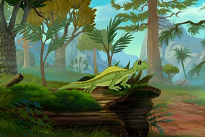 Sailback Lizard