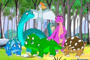 Sparky and his friends