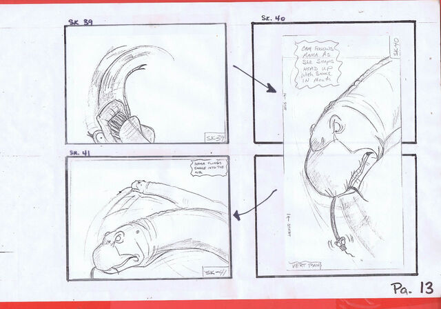 File:The Land Before Time 1988 Production Storyboard Copy Page 13 DON BLUTH -SH013.jpg