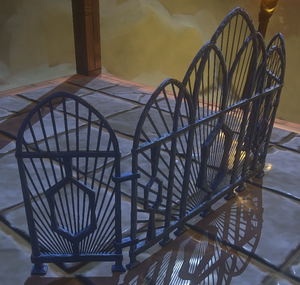 Fireplace Screen Look