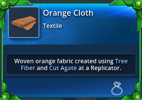 Orange-cloth