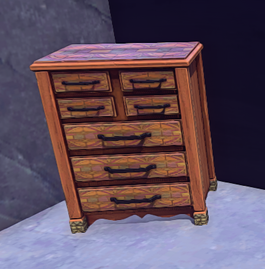 Regal Dresser prop placed