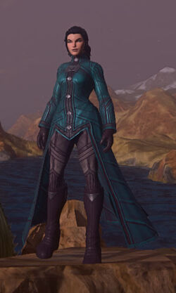 Colonists-elegant-robe-teal