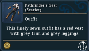 Pathfinders Gear Scarlet examine