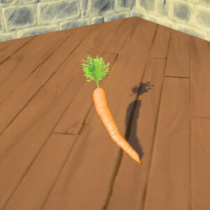 Snowman-carrot