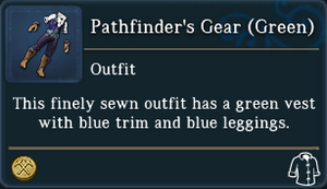 Pathfinders Gear Green examine