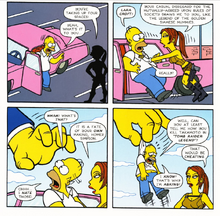 Lara in The Simpsons