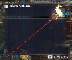Caustic Wand