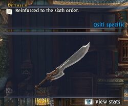 Warrior's Falchion
