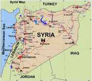 Syria map