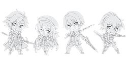 CS3 ClassVII SD Rubber Strap Set