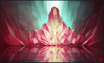 Crystal throne by gaudibuendia-d6y9unb