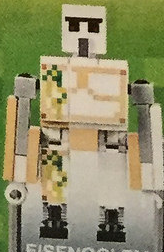 Lego minecraft golem de hierro