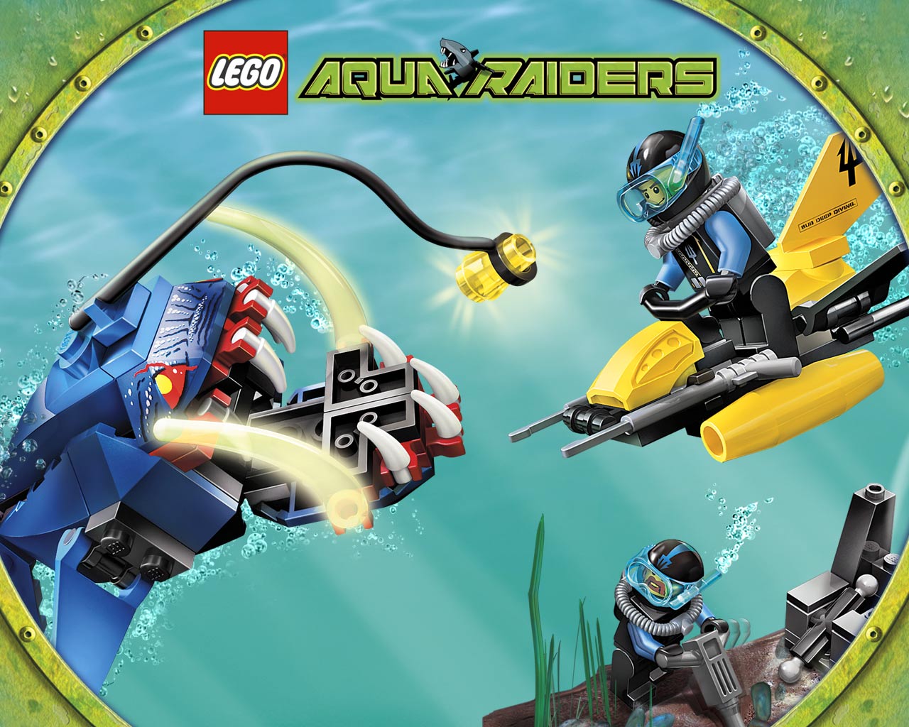 Image - Aqua raiders wallpaper1.jpg | Brickipedia | FANDOM powered by Wikia