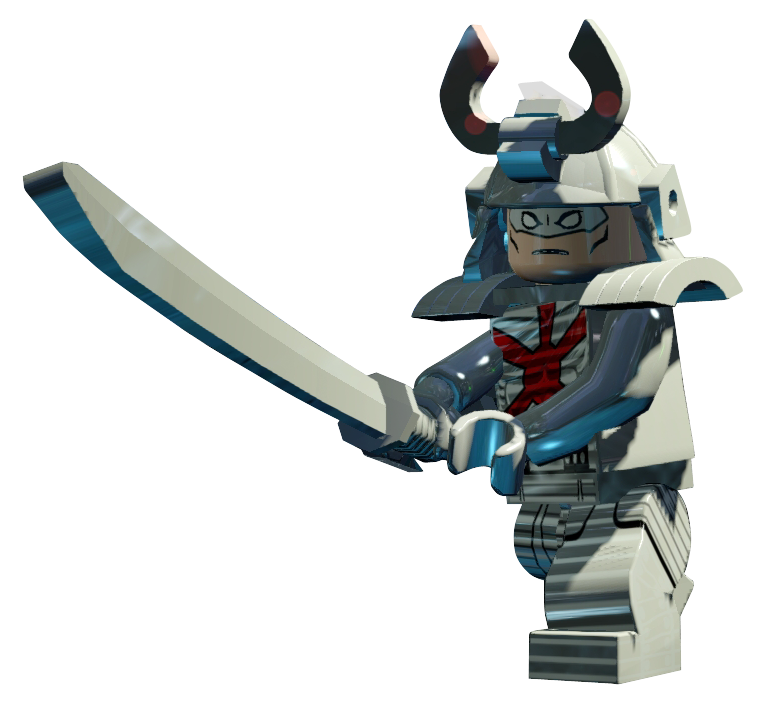 lego silver minifigure