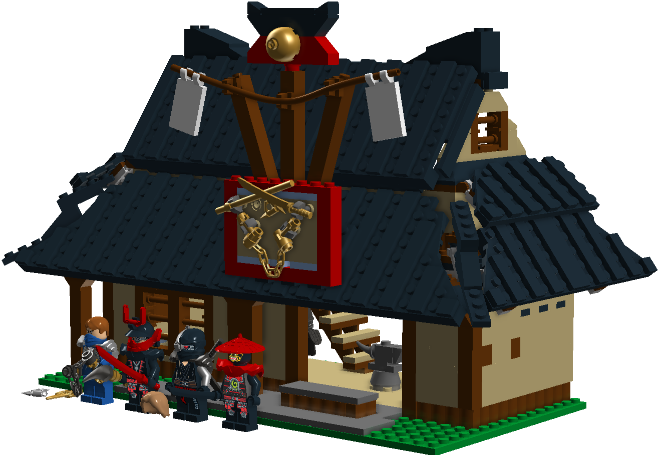 lego blacksmiths shop
