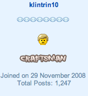 Klintrin10 as a crafts man