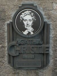 AgathaChristiePlaque