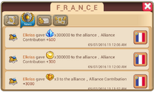 Alliance news