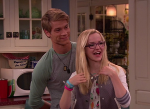 Maddie and Josh in the Kitchen