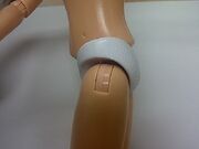 Liv waist and leg joint side view